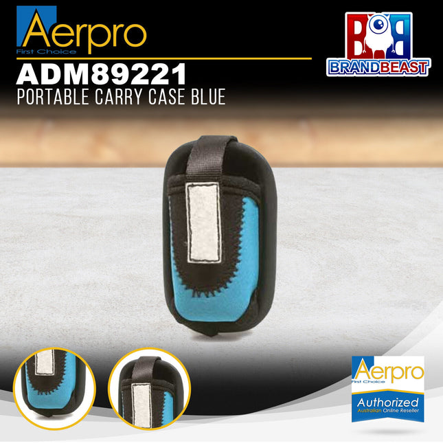 Aerpro ADM89221 Portable Carry Case - Aqua Blue