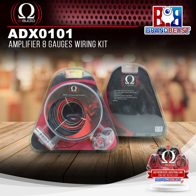 Ai Audio ADX0101 Amplifier 8 Gauges Wiring Kit