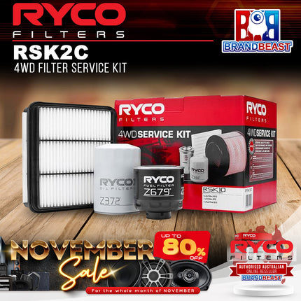 Ryco RSK2C 4WD Filter Service Kit