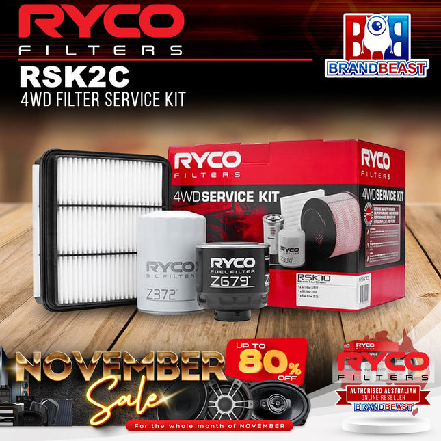 Ryco RSK2C 4WD Filter Service Kit