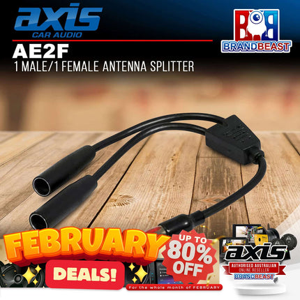 Axis AE2F Antenna Splitter