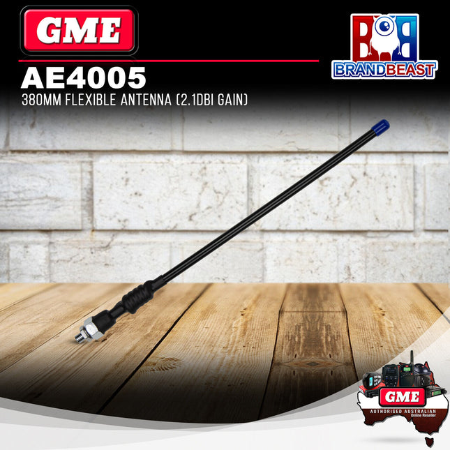 GME AE4005 380mm Flexible Antenna (2.1dbi Gain)