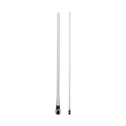 GME AE4018W Fibreglass 640mm UHF Antenna Whip (6.6dBi Gain) - White