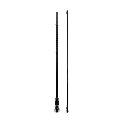 GME AE4018 UHF Fibreglass Antenna Whip Black 6.6Dbi