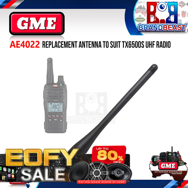 GME AE4022 UHF Hand Held Antenna, Suits TX6500S