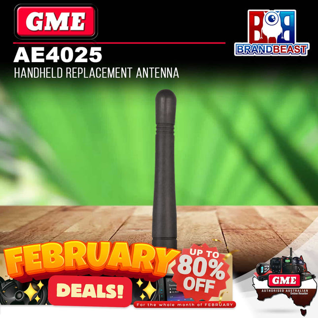 GME AE4025 Handheld Replacement Antenna Suits TX675