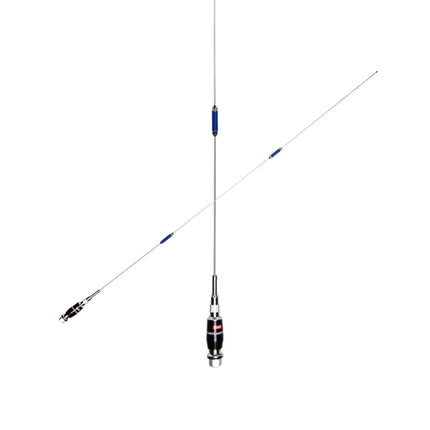 GME AE409L 830mm/1230mm Fold Down Stainless Steel Antenna 6 & 9dbi Gain