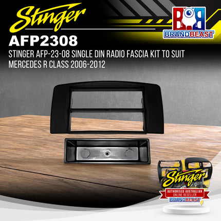 Stinger AFP-23-08 Single DIN Radio Fascia Kit to Suit Mercedes R Class