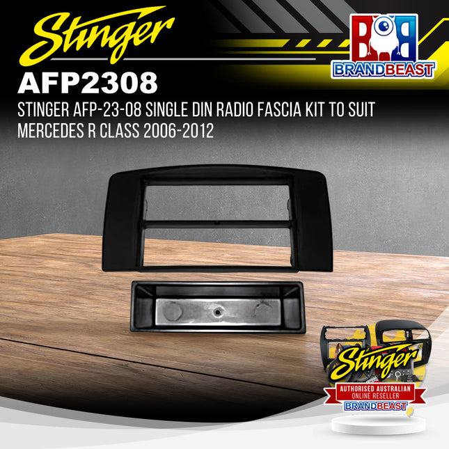 Stinger AFP-23-08 Single DIN Radio Fascia Kit to Suit Mercedes R Class