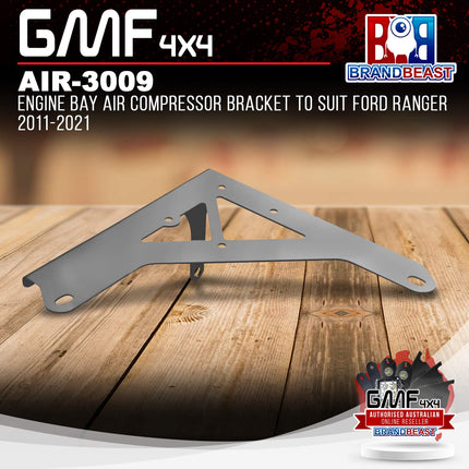 GMF4x4 AIR-3009 Engine Bay Air Compressor Bracket Suit Ford Ranger 2011 - 2021