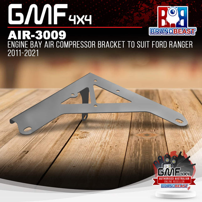 GMF4x4 AIR-3009 Engine Bay Air Compressor Bracket Suit Ford Ranger 2011 - 2021