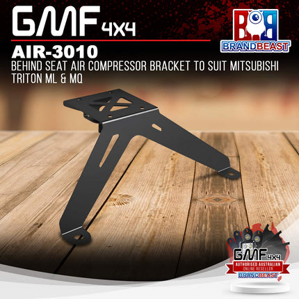 GMF4x4 AIR-3010 Behind Seat Air Compressor Bracket To Suit Mitsubishi Triton ML & MQ