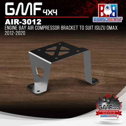 GMF4x4 AIR-3012 Engine Bay Air Compressor Bracket To Suit Isuzu Dmax 2012-2020