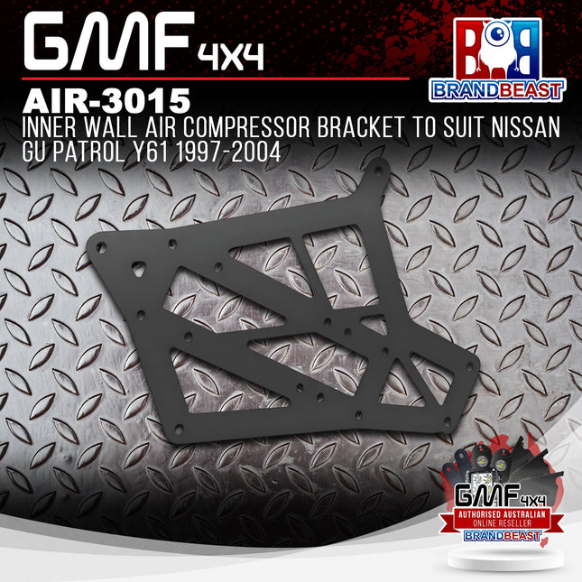 GMF4X4 AIR-3015 Inner all Air Compressor Bracket To Suit Nissan GU Patrol Y61 1997-2004