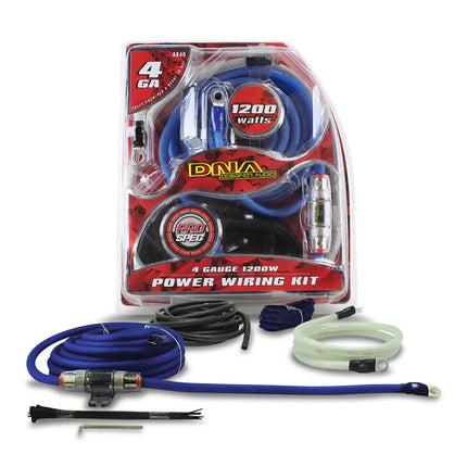 DNA AK40 4 Gauge 1200W Amplifier Power Kit
