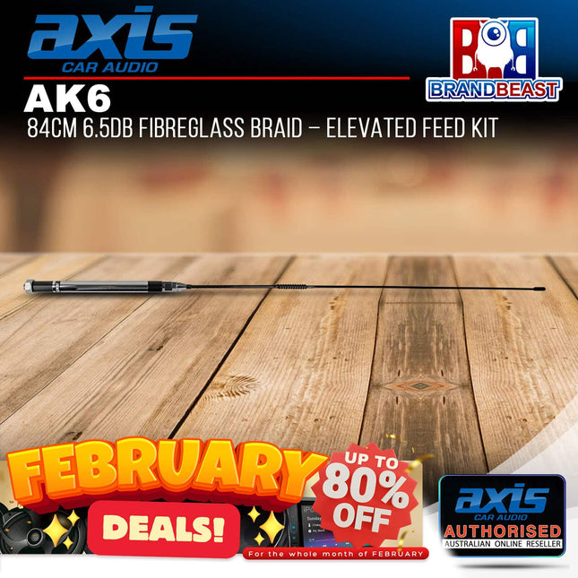 Axis AK6 6.5db Fibreglass Braid Elevated Feed Kit 84cm