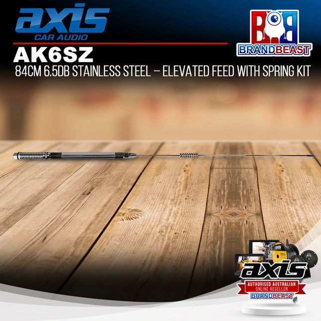 Axis AK6SZ 6.5db Stainless Steel Elevated Feed With Spring Kit 84cm