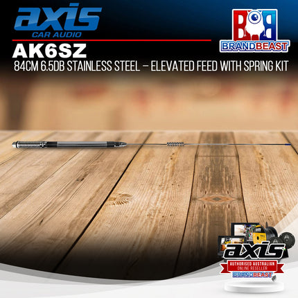 Axis AK6SZ 6.5db Stainless Steel Elevated Feed With Spring Kit 84cm