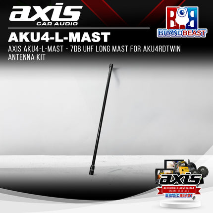 AXIS AKU4-L-MAST - 7dB UHF Long Mast for AKU4RDTWIN Antenna Kit