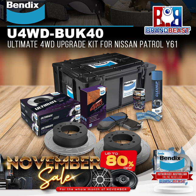 Bendix U4WD-BUK40 Ultimate 4WD Upgrade Kit for Nissan Patrol Y61