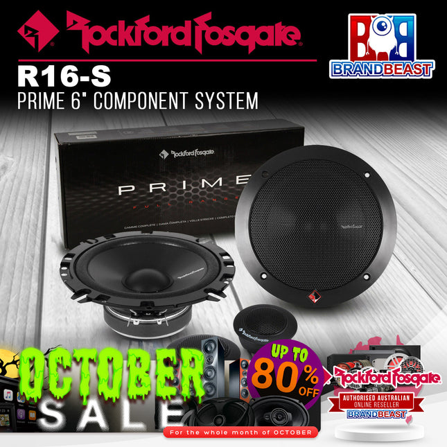 Rockford Fosgate R16-S Prime 6" Component System