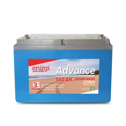 Enirgi AL-12.8-140 Escape Series Lithium Cell Deep Cycle Battery (12.8V, 140Ah)