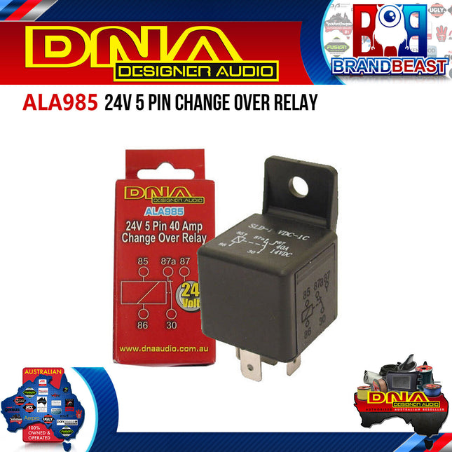 DNA ALA985 24V 5 Pin 40 AMP Change Over Relay
