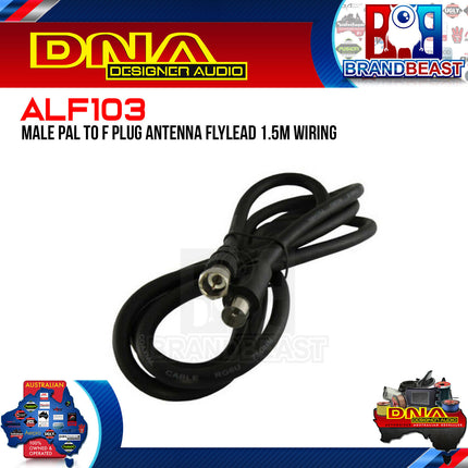 DNA ALF103 1.5M Male Pal To Female Plug Antenna Flylead
