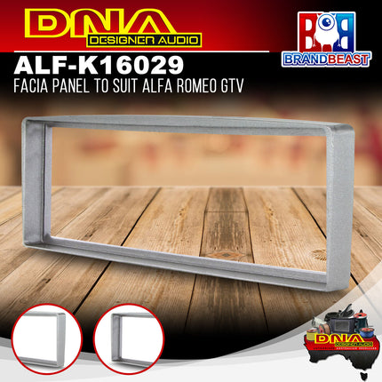 DNA ALF-K16029 Single DIN Fascia Panel To Suit Alfa Romeo GTV