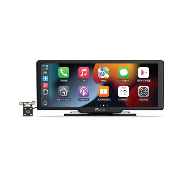 Aerpro AM10M02R 10" Wireless CarPlay Android Auto Monitor with Camera