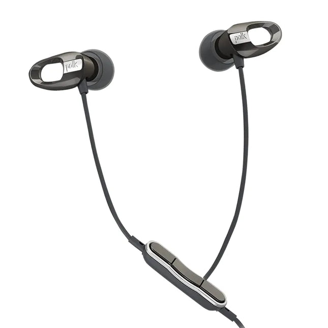 Polk Audio AM5110-A Nue Voe Headphones - Black/Silver