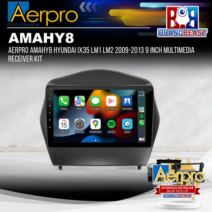 Aerpro AMAHY8 Hyundai iX35 LM1 LM2 2009-2013 9 Inch Multimedia Receiver Kit