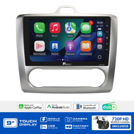 Aerpro AMDFO7 9" Multimedia Receiver Kit Ford Focus 2005-2009 Auto