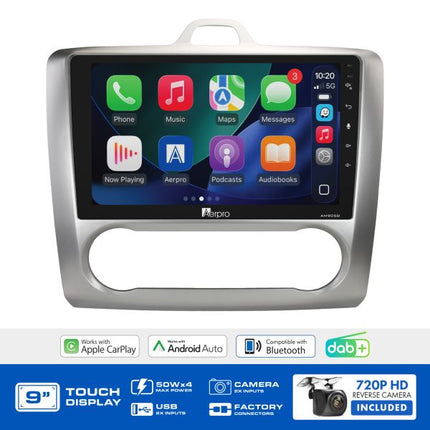 Aerpro AMDFO7 9" Multimedia Receiver Kit Ford Focus 2005-2009 Auto