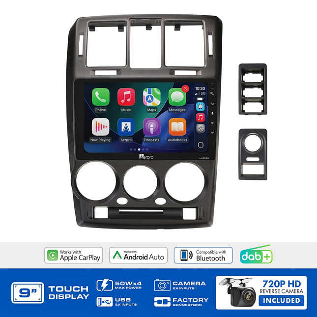 Aerpro AMDHY16 9 Inch Multimedia Receiver Hyundai Getz 2005 to 2011