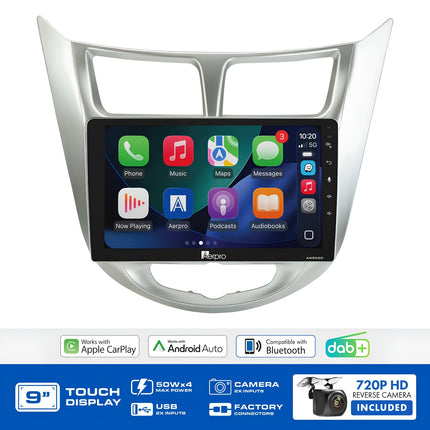 Aerpro AMDHY22 9" Multimedia Receiver Hyundai Accent 2011-15