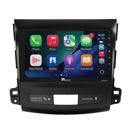 Aerpro AMDMB11 9" Wireless CarPlay Android Auto DAB+ Mitsubishi Outlander Peugeot 4007