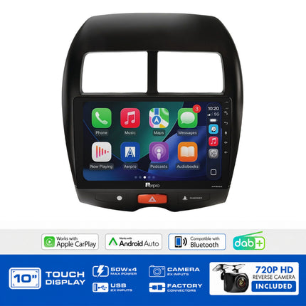 Aerpro AMDMB15 10" Multimedia Receiver Mitsubishi ASX Rockford