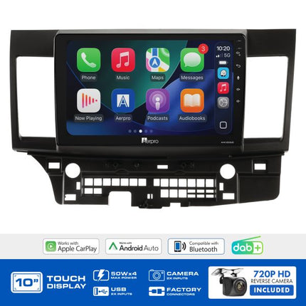 Aerpro AMDMB24 10" Multimedia Receiver Mitsubishi Lancer NoSWC
