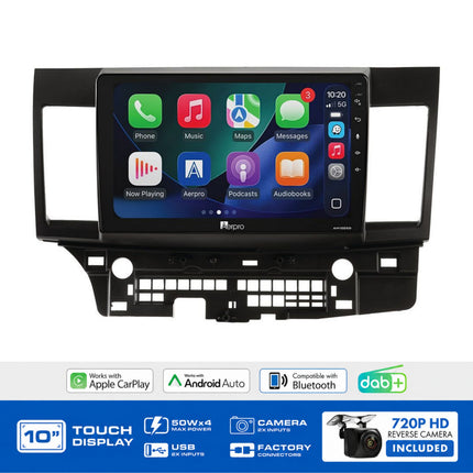 Aerpro AMDMB4 10" Multimedia Receiver Mitsubishi Lancer 07-10