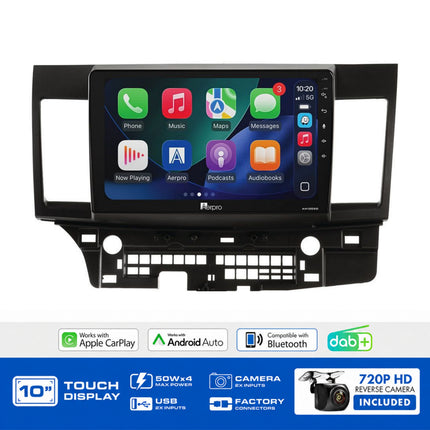 Aerpro AMDMB6 10" Multimedia Receiver Mitsubishi Lancer Rockford