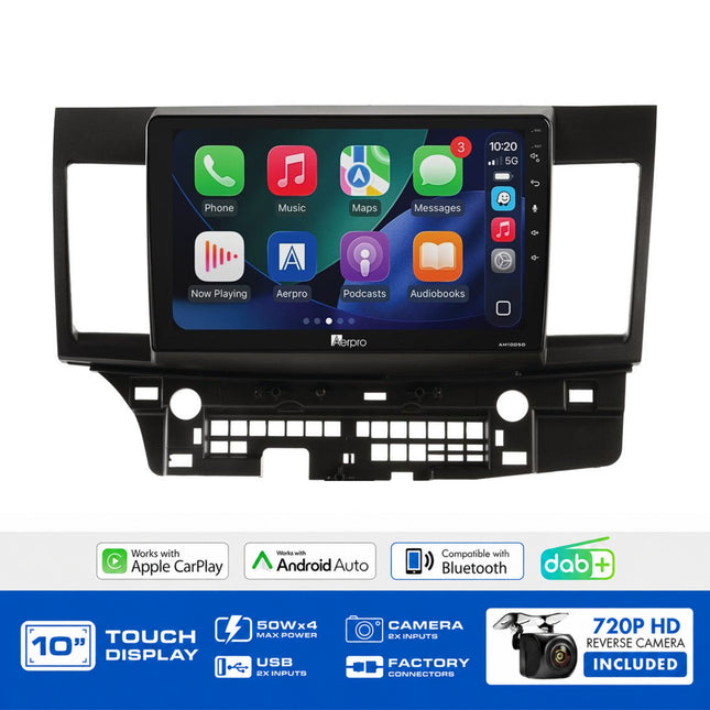 Aerpro AMDMB6 10" Multimedia Receiver Mitsubishi Lancer Rockford