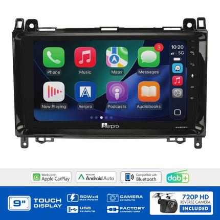 Aerpro AMDMC2 9" Multimedia Receiver Mercedes VW Non-Amplified