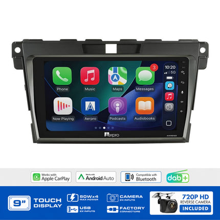 Aerpro AMDMZ20 9" Multimedia Receiver Mazda CX7 2009-2012 Kit