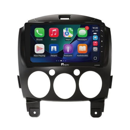 Aerpro AMDMZ7 9" Multimedia Receiver Mazda 2 DE 2007-2014 SWC