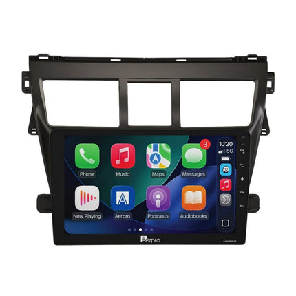 Aerpro AMDTO15 Toyota Yaris Sedan 2005-2011 9" Head Unit Wireless CarPlay DAB+ No SWC