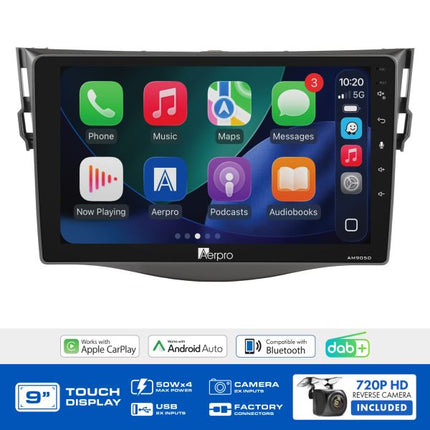 Aerpro AMDTO16 9" Multimedia Receiver Kit Toyota RAV4 2006-2011