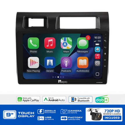 Aerpro AMDTO29 9" Multimedia Receiver Kit Toyota Landcruiser 70 Series
