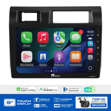Aerpro AMDTO29 9" Multimedia Receiver Kit Toyota Landcruiser 70 Series