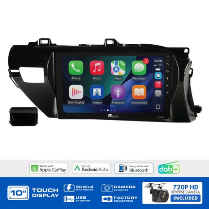 Aerpro AMDMB2 9" Multimedia Receiver Kit Mitsubishi Triton Challenger